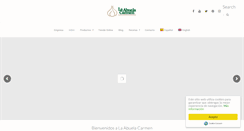 Desktop Screenshot of laabuelacarmen.com